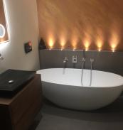 Piemont Medio - freistehende Mineralguss-Badewanne