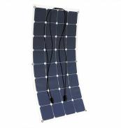 100W 12V Bendable Lightweight Thin Monocrystalline Flexible Solar Panel