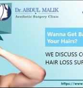 Hair Transplant results by Dr.Abdul Malik Plastic Surgeon In Lahore