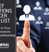 Chief Operations Officer Email List
