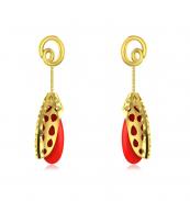 Latest Gold Jhumka Design