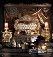 Experience Collection Gold and White Pearl Bedroom Set