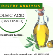 The report provides a basic overview of the industry including its definition, applications and manufacturing technolog. The report provides key statistics on the market status of the Oleic Acid (Cas 112-80-1) manufacturers. The oleic acid market is a growing market owing to factors such as increasing demand from end-use industries such as personal care, cosmetics, pharmaceuticals, and food industries 