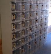 Six Tier Office Lockers ABS Plastic