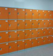 Four Tier School Lockers ABS Plastic