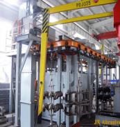 Pass-Through Monorail Blasting Machine