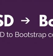 PSD to Bootstrap Conversion Service