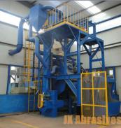 Rubber & Steel Belt Tumblast Machine