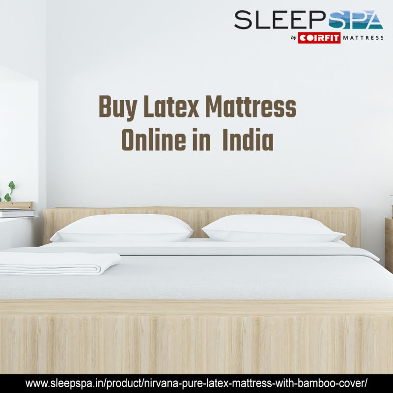 best latex mattress brands in India
