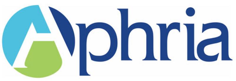 Aphria Inc. (TSX-V:  $APH), (OTCQB:  $APHQF) 