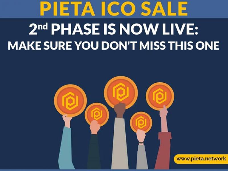 Pieta ICO Sale 2nd Phase is now Live