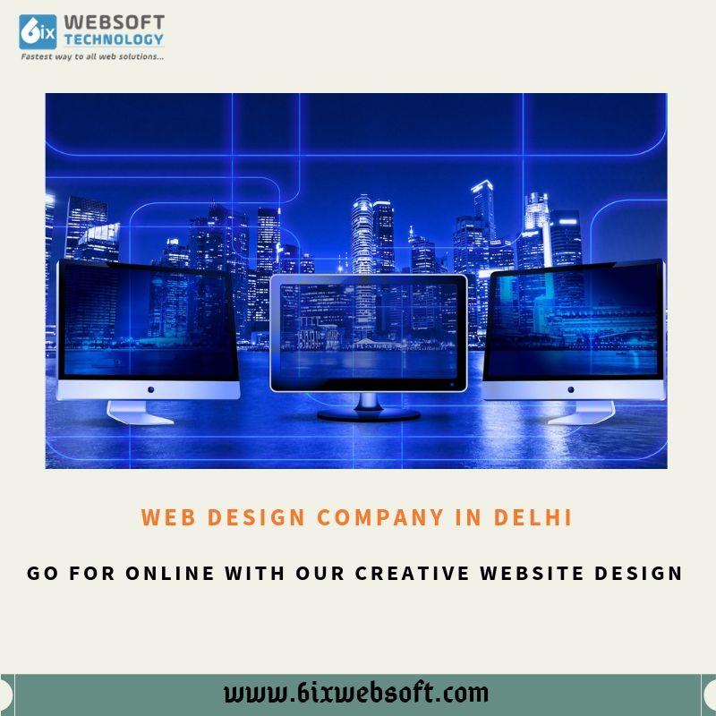 6ixwebsoft: Web Design Company in Delhi