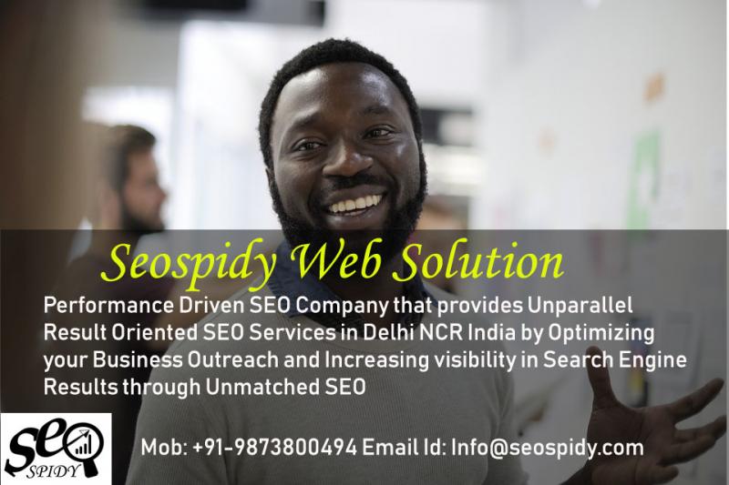 Seospidy Web Solution - website design company in Delhi