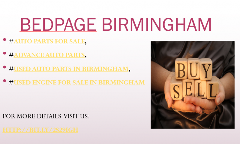 Auto parts for sale | Advance auto parts |Used auto parts in Birmingham | Used engine for sale |Bedpage birmingham