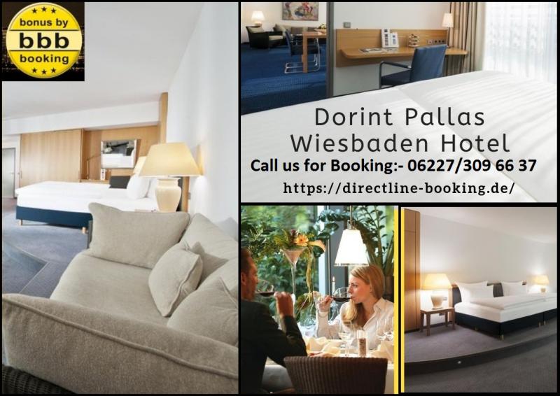 Buchen Sie ein Zimmer im Dorint Pallas Wiesbaden Hotel