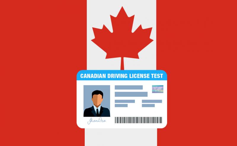 Canadian Driving License Test Application