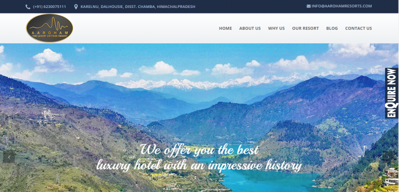 Boutique Resort in Dalhousie