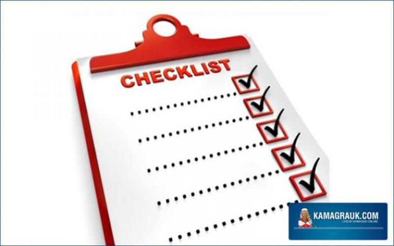 Checklist For Erectile Dysfunction Checklist For Erectile Dysfunction