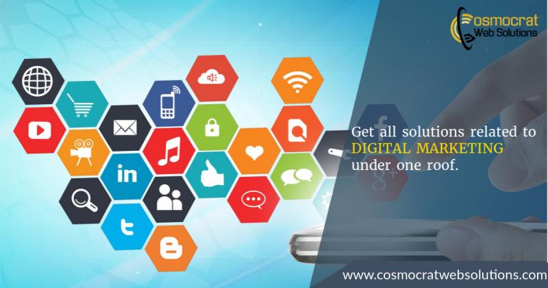 Cosmocrat Web Solutions is best Digital Marketing Company that provides online marketing and promotions, SEO, SEM, and SMM. 