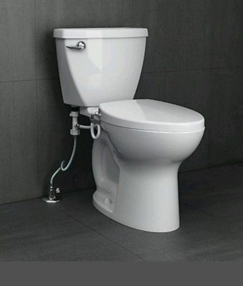 Биде с противоположной струей