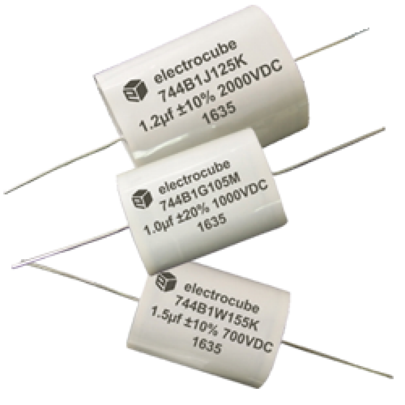 Electrocube 744B Metallized Combination High Current Film Capacitors IGBT Snubber now Available at New Yorker Electronics New Yorker Electronics Rolls Out New Series of Combination Film Capacitors from Electrocube