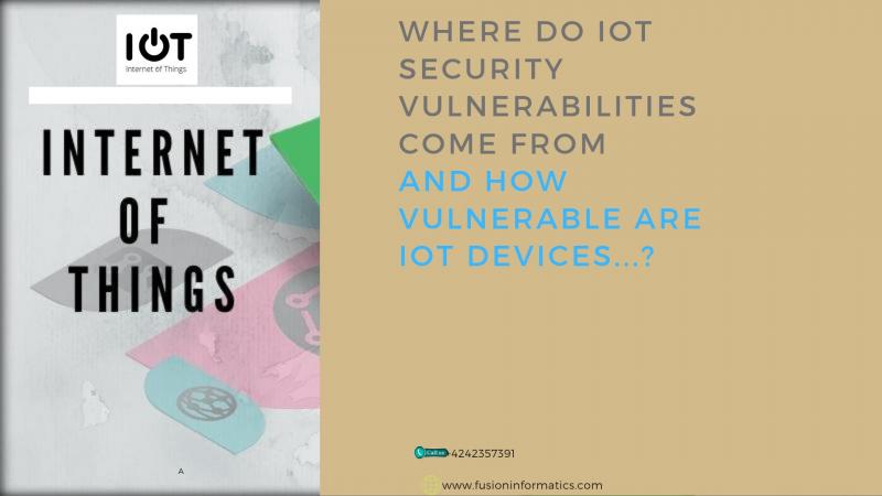  IoT Security Vulnerabilities