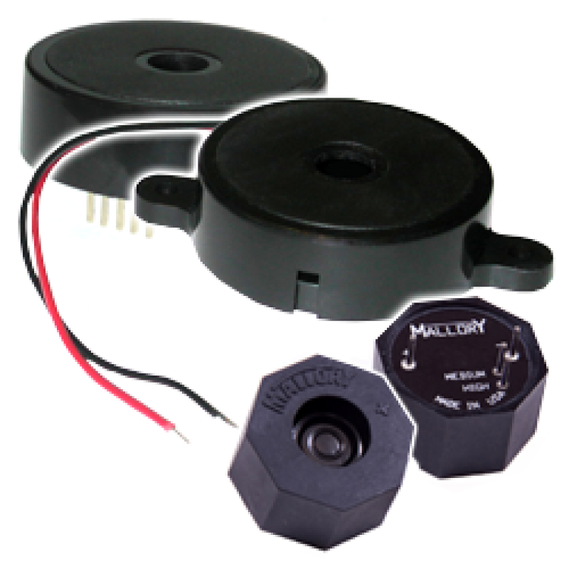 New Yorker Electronics introduces new Mallory Sonalert Audible Medical Alarms in both speaker and piezoelectric transducer types