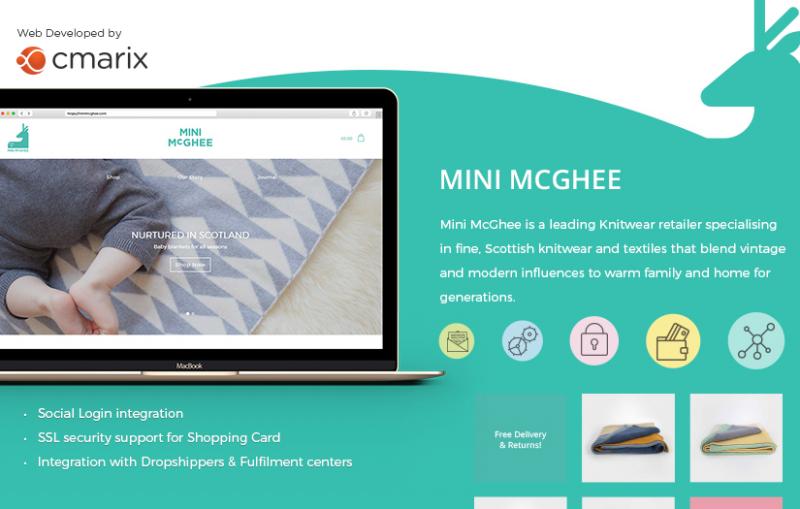 Mini McGhee | A Scottish Knitwear & Textile eCommerce Store