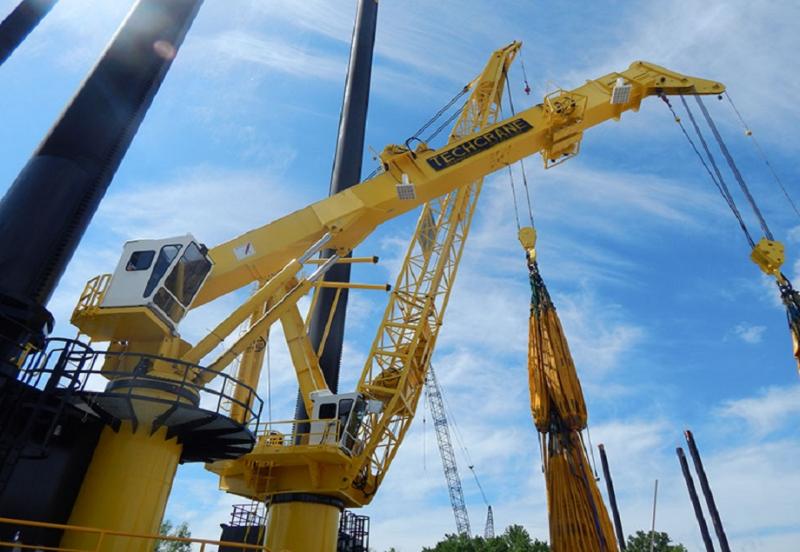 Offshore Telescopic Boom Crane