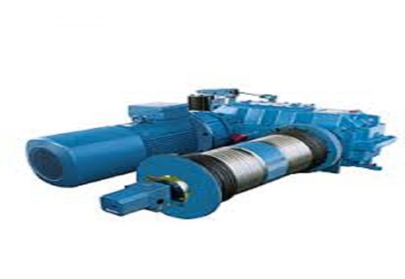 Open Winch Crane