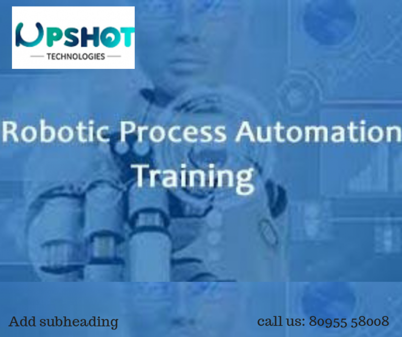  robotic process automation training in Bangalore