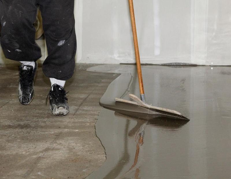 Self-Levelling Concrete 