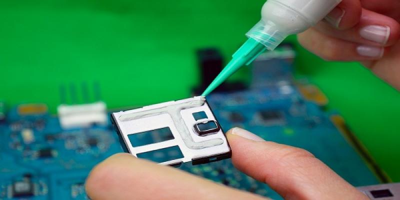 Silicone Based Electrically Conductive Adhesives