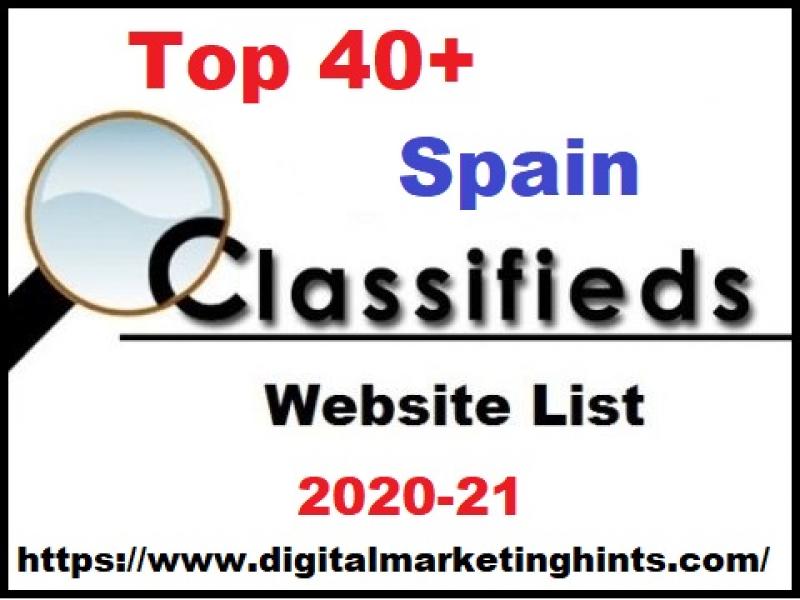 50+ Top Free Spain Classifieds Sites List 2020-21