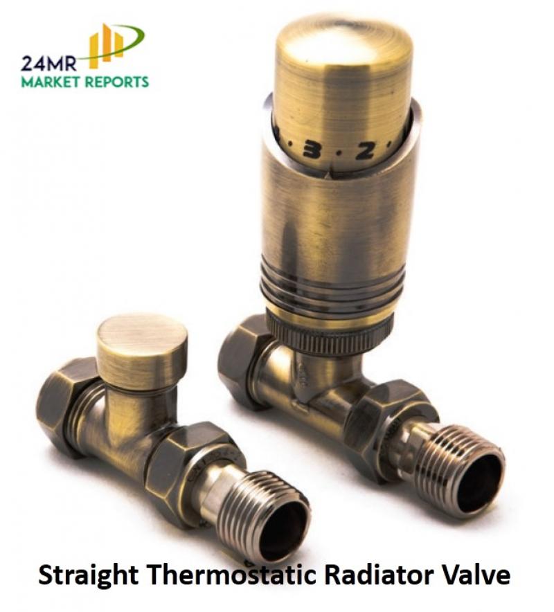 Straight Thermostatic Radiator