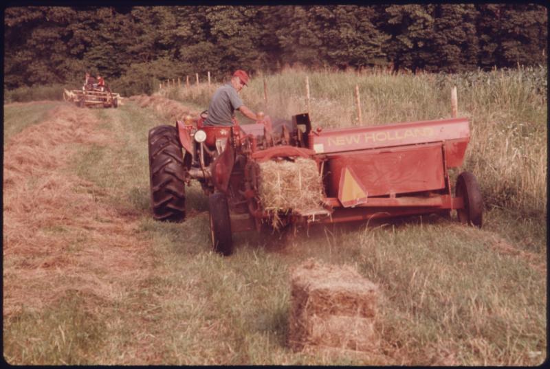 Straw Baling Machine