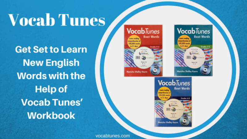 Vocab Tunes Vocabulary Books for kids