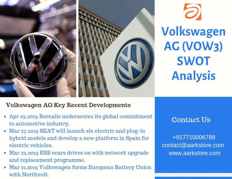 Volkswagen AG SWOT analysis,