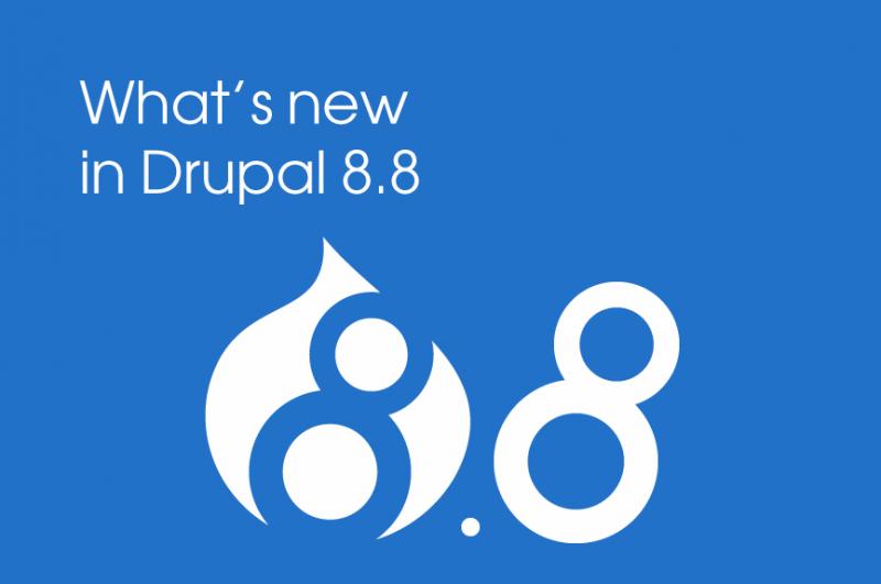 What Drupal 8.8 Release offers to Enterprise Website Development?