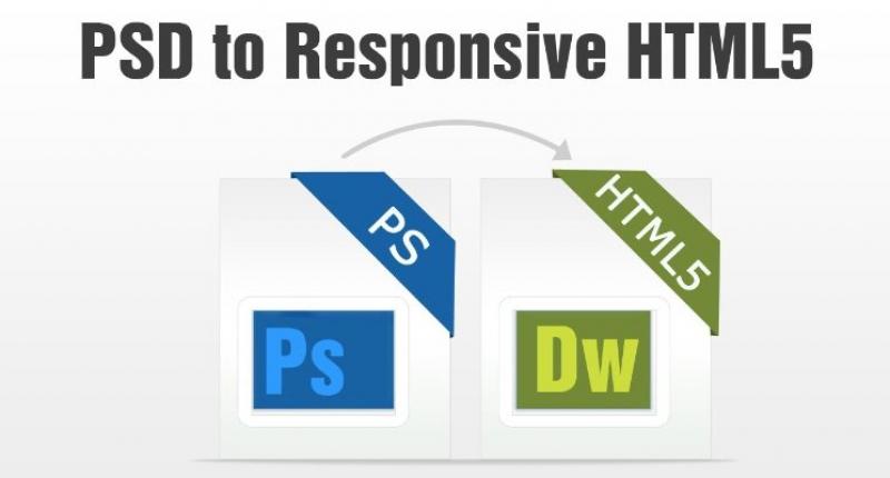 PSD to Responsive HTML