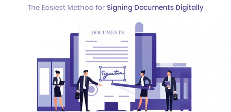 What is the Easiest Method for Signing Documents Digitally?
