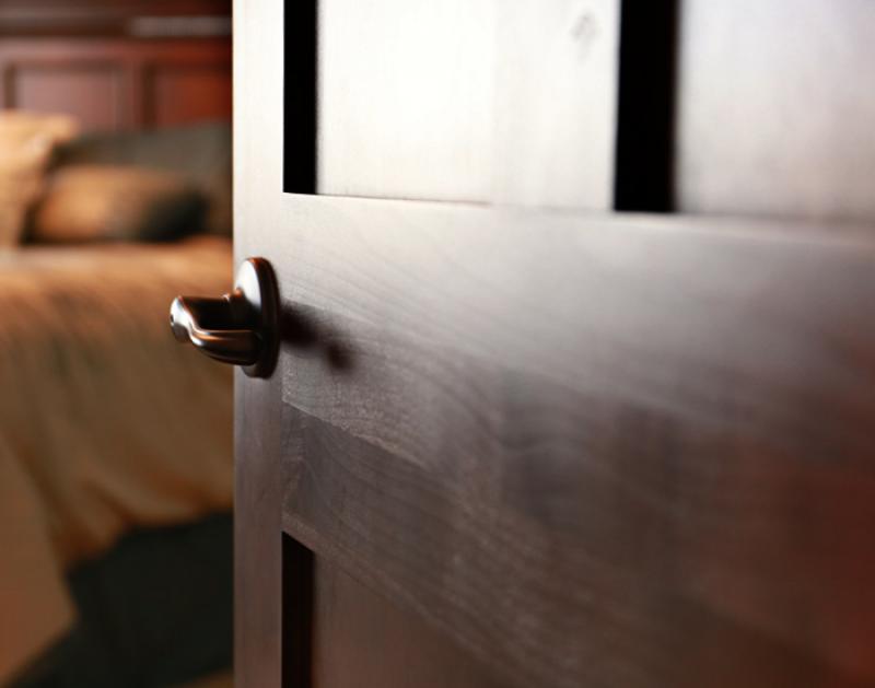 Wood interior doors