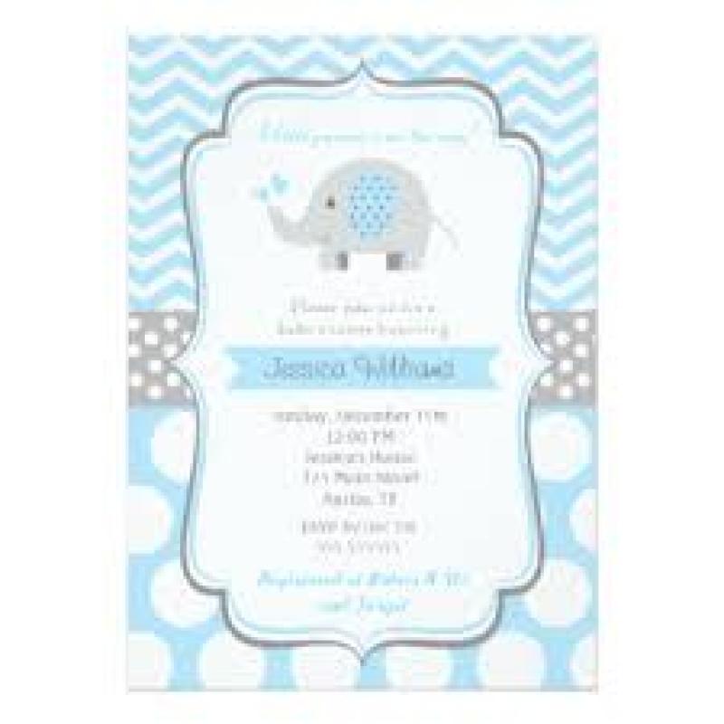 baby shower invitations for boys