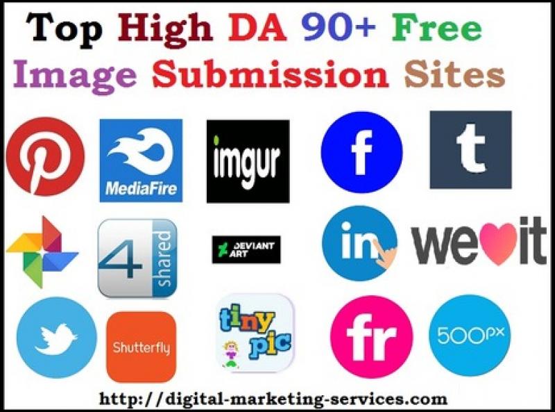 80+ Free Dofollow Image Submission Sites List 2020-21