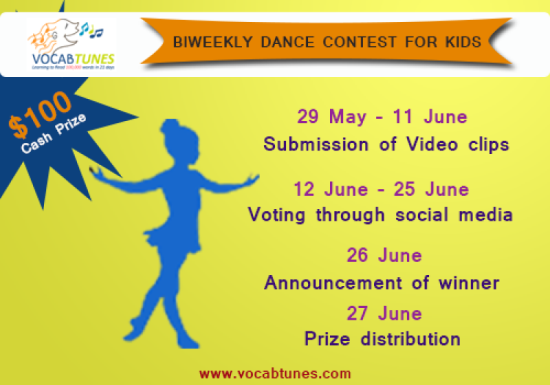 Dance Contest Vocab Tunes