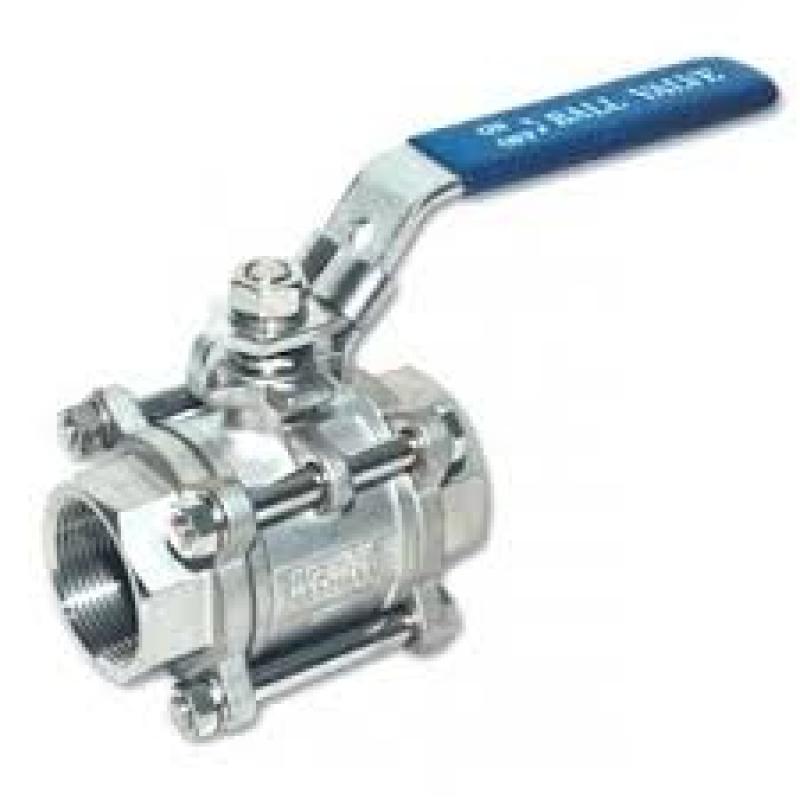 Three Piece Ball Valve Manufacturers in India