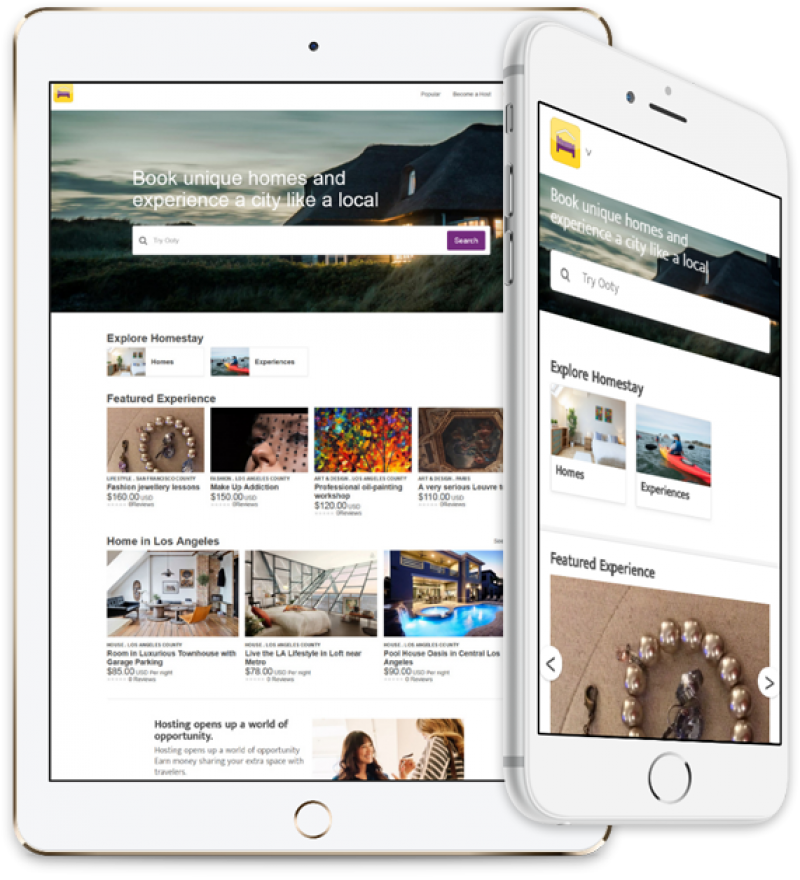Airbnb clone|HomestayDNN