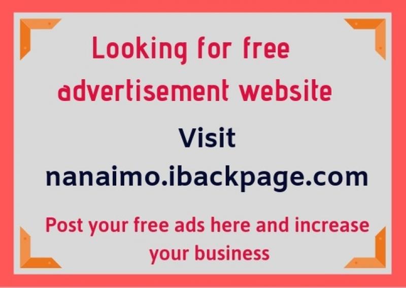 Nanaimo ibackpage is a free advertising website
