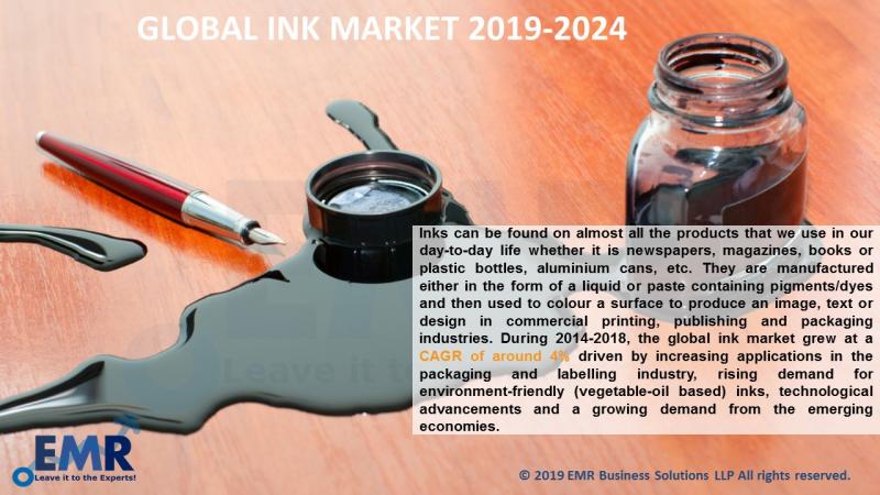 Ink Market Size, Share, Growth, Report & Forecast 2019-2024
