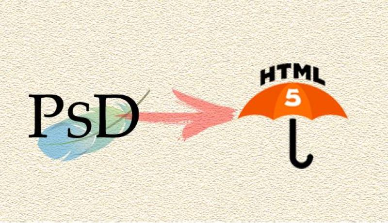 PSD to HTML5